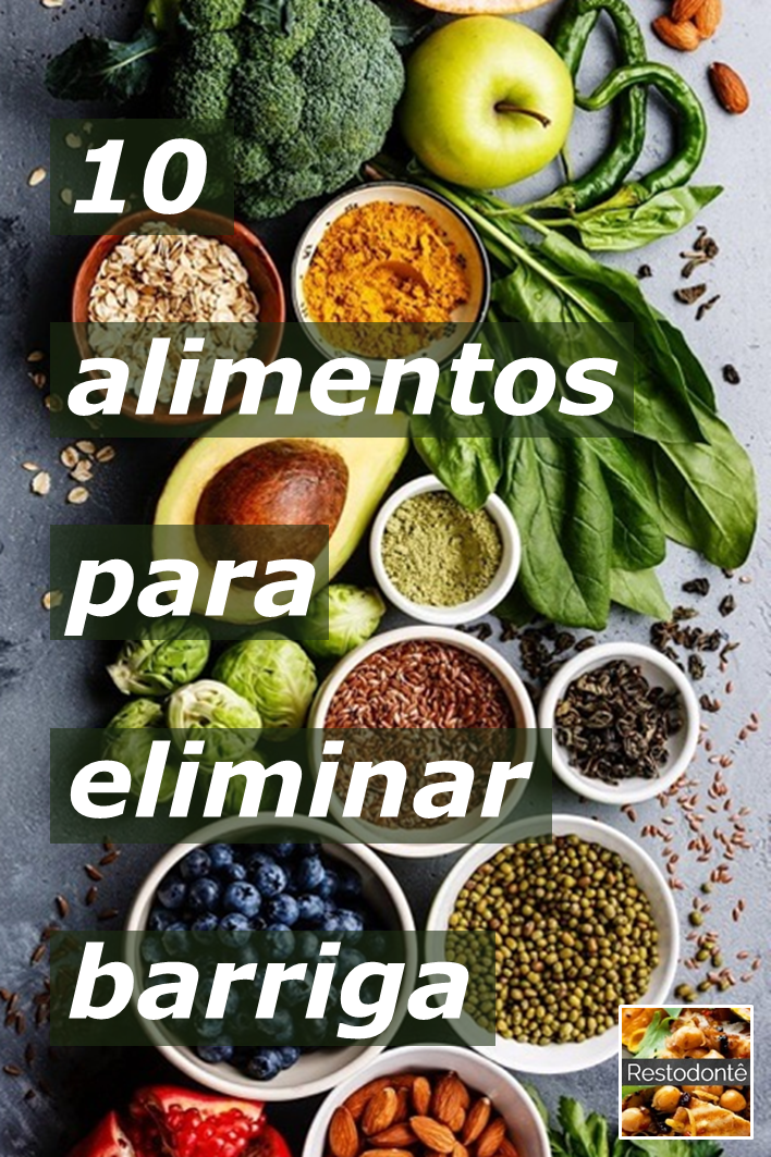 10 alimentos para eliminar barriga