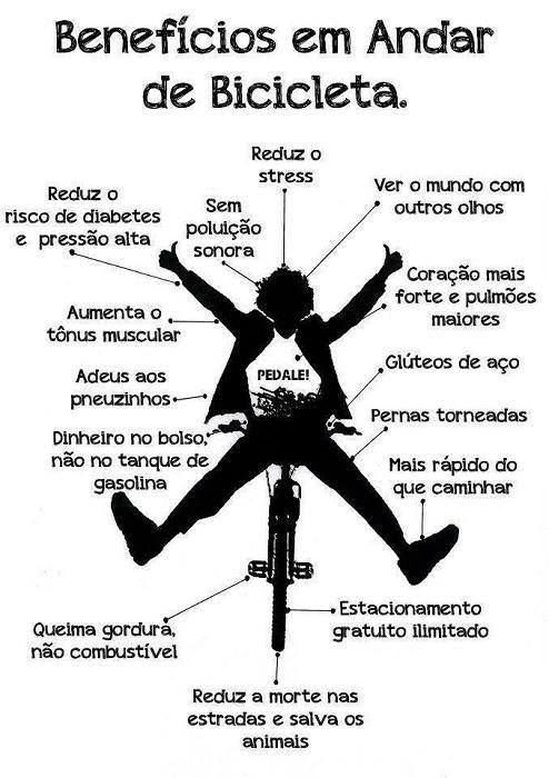 Sete motivos pelos quais a bicicleta faz bem para a saúde