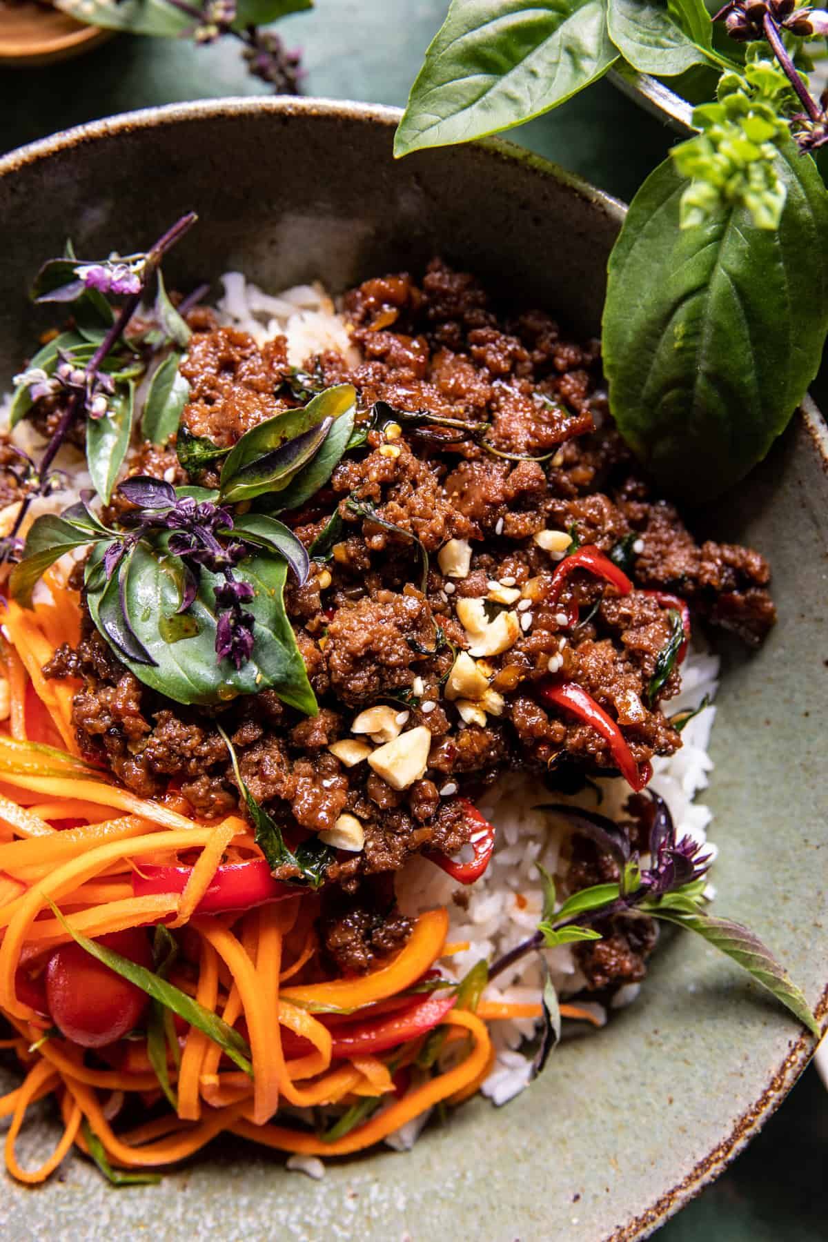 20 Minute Thai Basil Beef | Half Baked Harvest