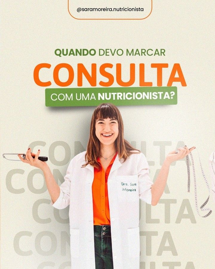 Agendar uma consulta com uma nutricionista é a decisão mais inteligente que pode tomar.