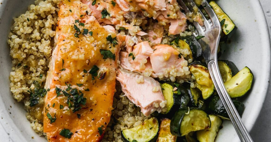 Baked Miso Maple & Ginger Salmon | Walder Wellness, Dietitian (RD)