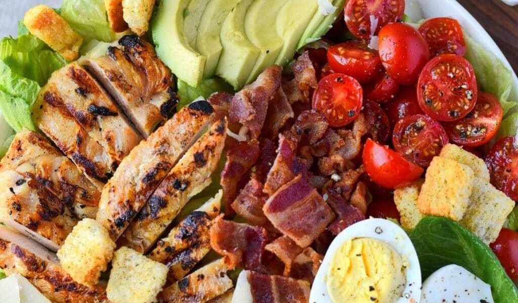 Chicken Avocado Caesar Salad Recipe-Butter Your Biscuit
