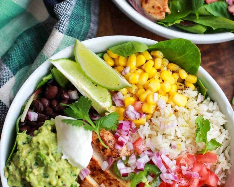 Chicken Burrito Protein Bowl