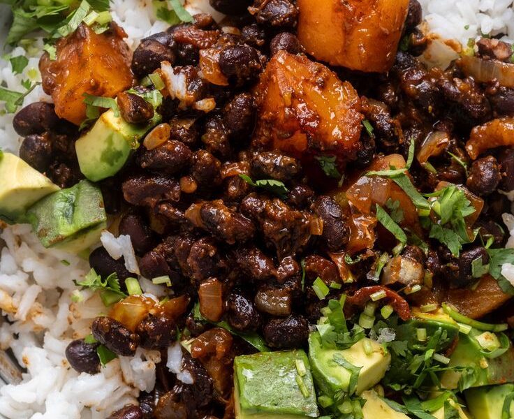 Chipotle Roasted Butternut Squash and Black Beans