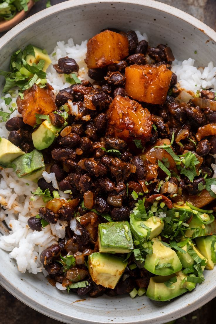 Chipotle Roasted Butternut Squash and Black Beans