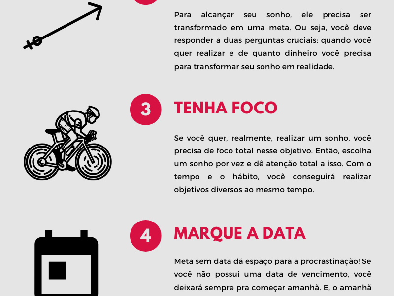 Como transformar seus objetivos em metas alcançáveis