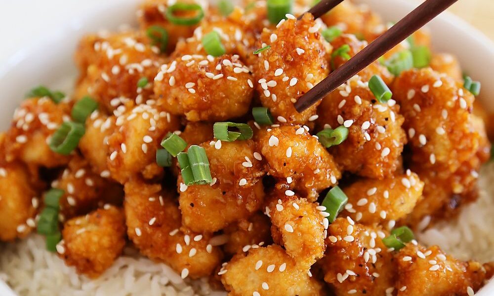 Crispy Baked Honey Garlic Chicken