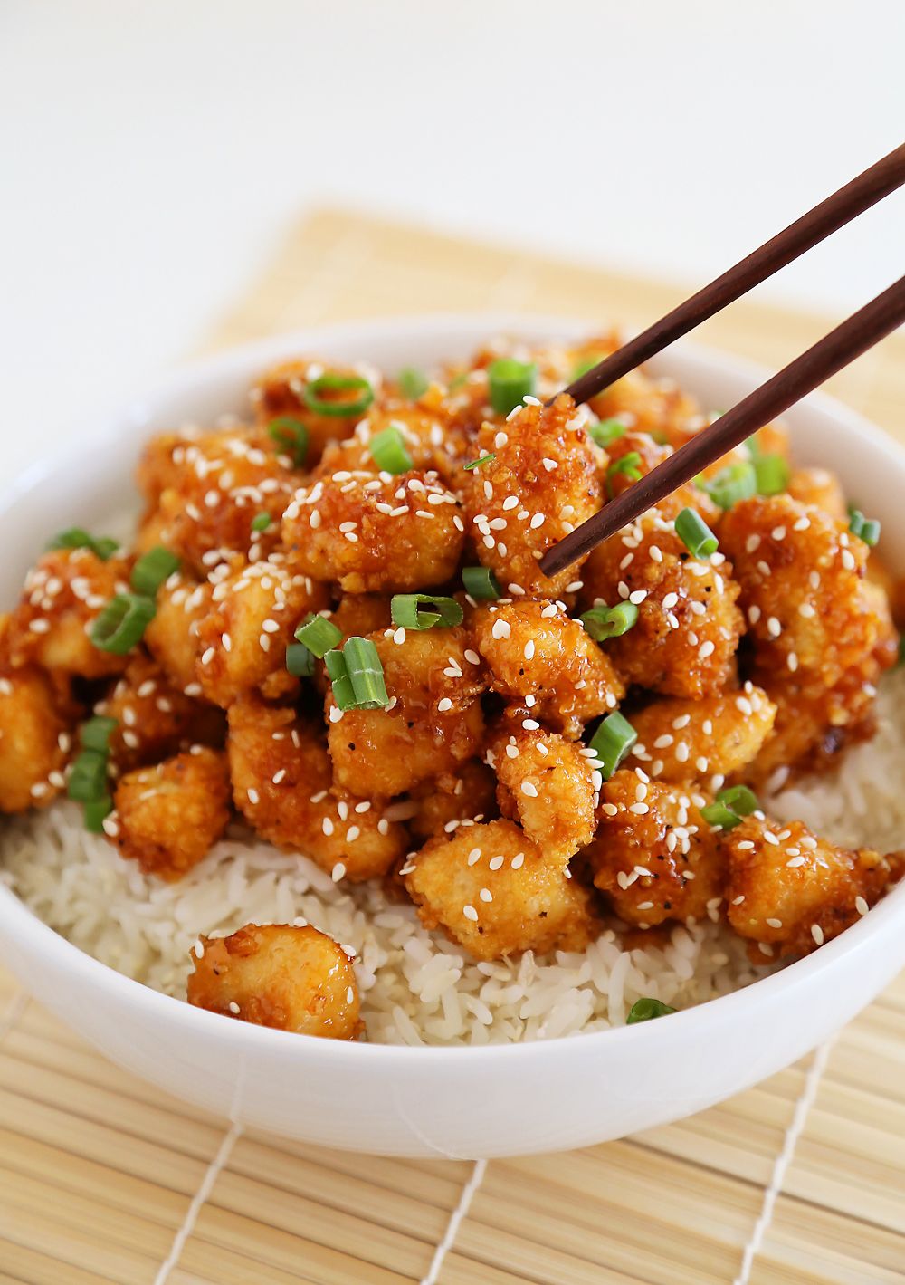Crispy Baked Honey Garlic Chicken
