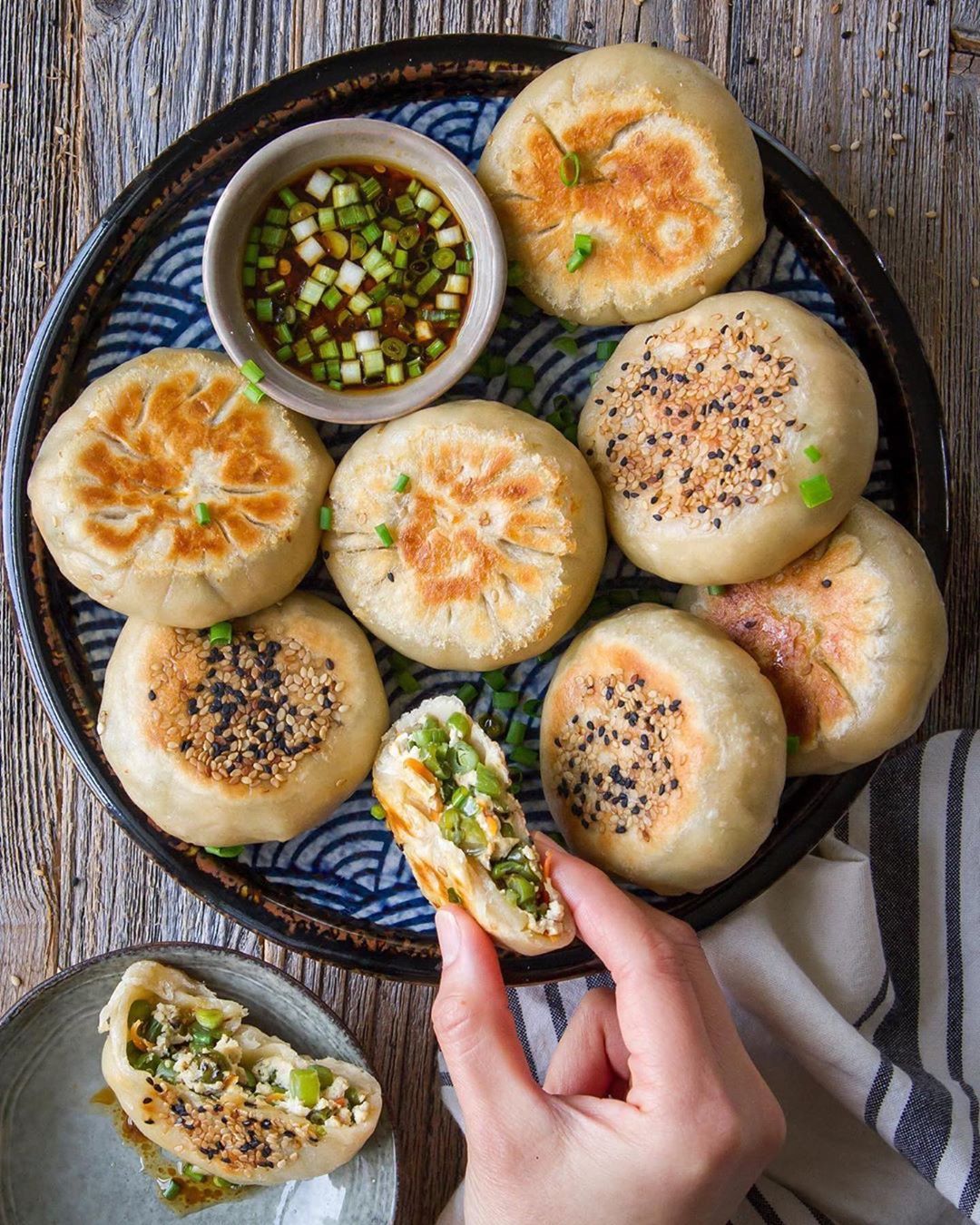 Crispy Bottom Veggie Buns - Best of Vegan