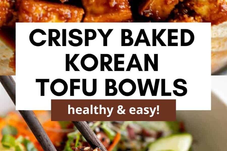 Crispy Gochujang Korean Tofu