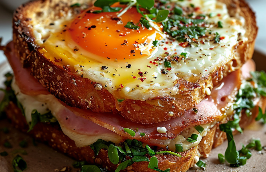 Gluten-Free Croque Madame - Silver Fork Gluten Free