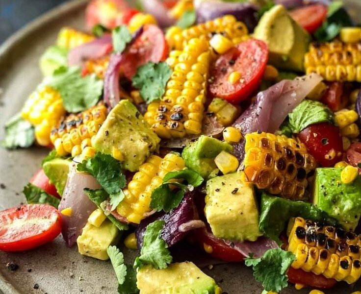 Grilled Corn Salad