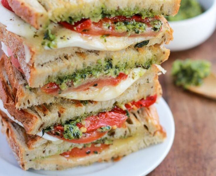 Grilled Mozzarella Sandwich