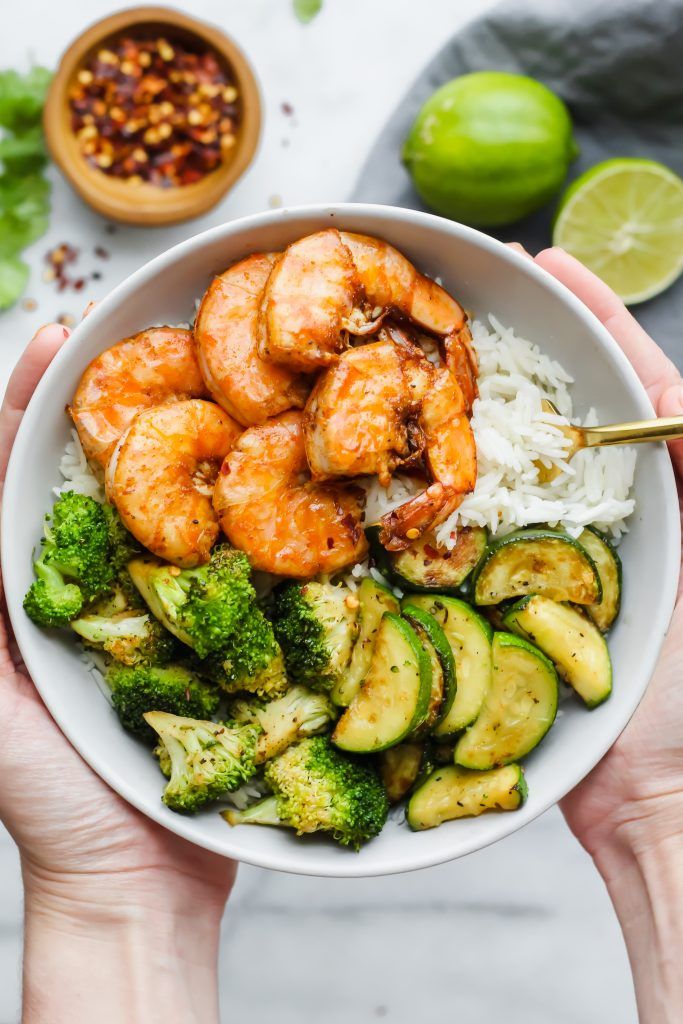 Loaded Spicy Shrimp Bowl - Our Balanced Bowl