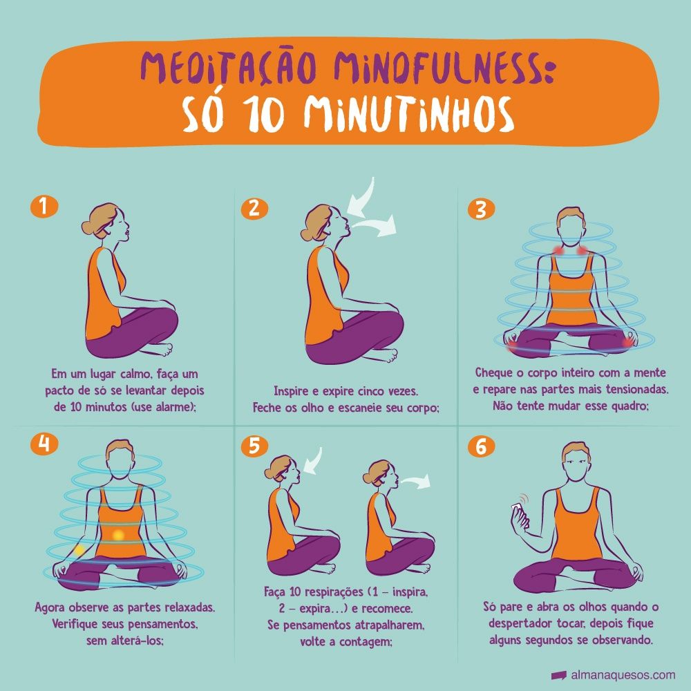 Meditação mindfulness: 'só 10 minutinhos' | Almanaque SOS