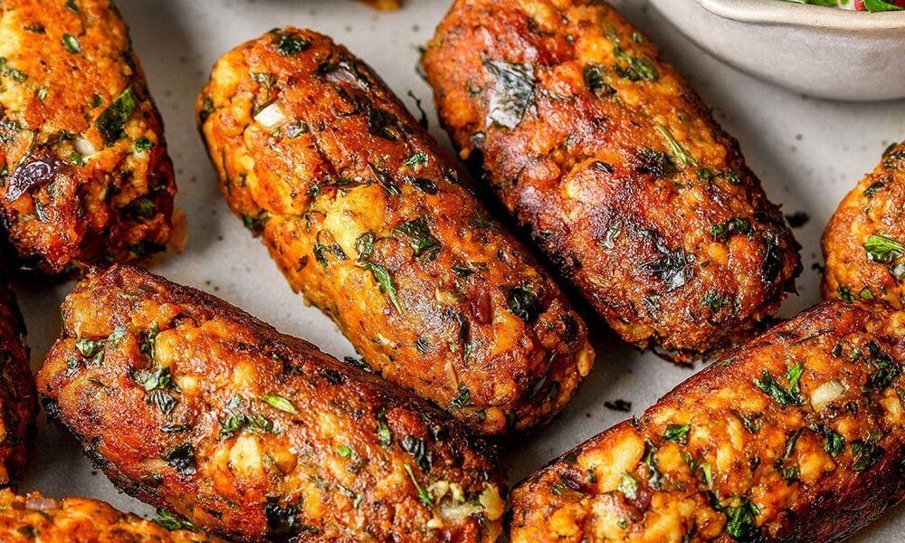 Middle Eastern Tofu Kebabs (Vegan & Gluten-free)