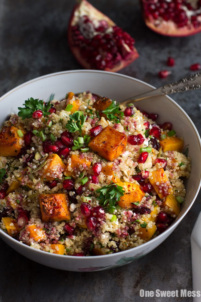 Roasted Butternut Squash Quinoa Salad