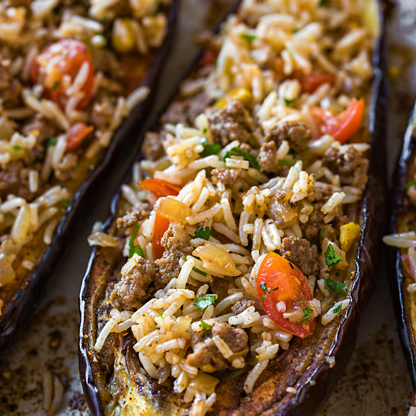 Stuffed Eggplant