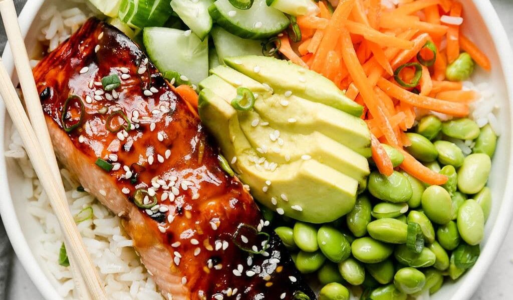 Teriyaki Salmon Bowl (Easy 30 Minute Dinner)