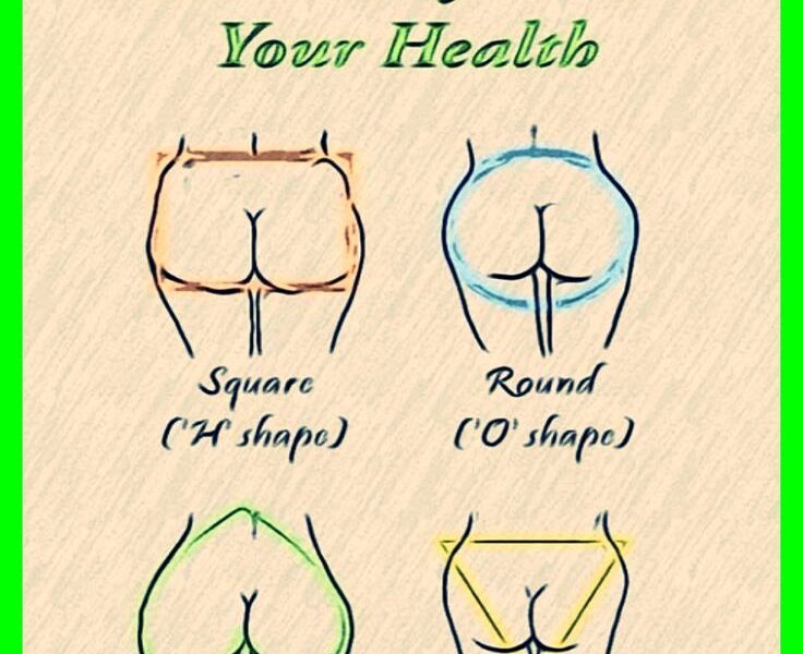 This Is What The Shape Of Your Butt Says About Your Health!