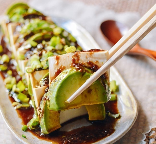 Tofu Avocado Salad: 10 Min Recipe! - The Woks of Life