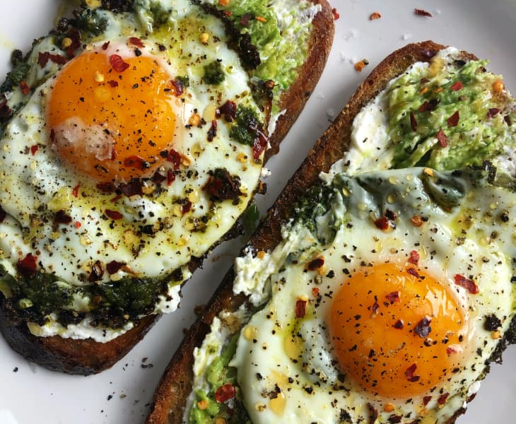 Tried the Pesto Eggs TikTok Is Obsessed with, and Now I Understand the Hype