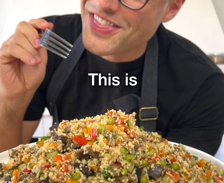 Vegetable Couscous | healthy lunch idea