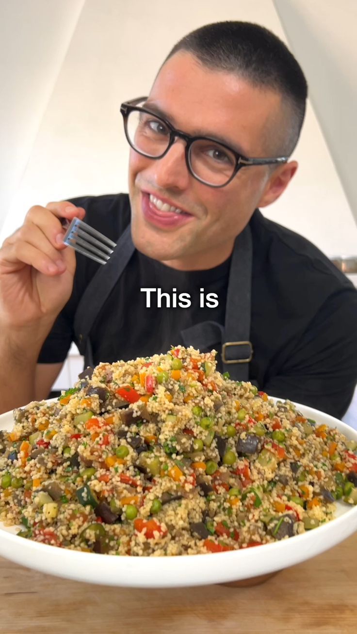 Vegetable Couscous | healthy lunch idea
