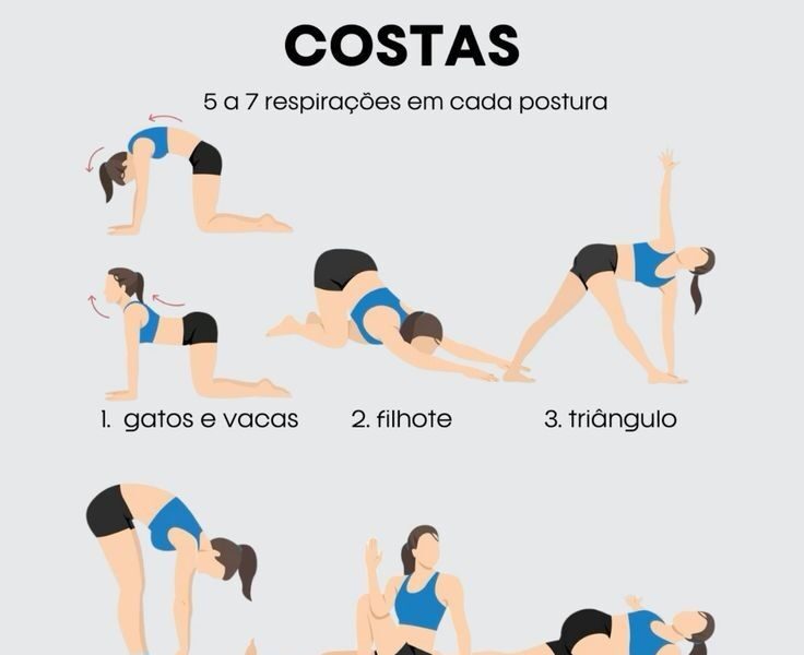 Yoga para tensão nas costas