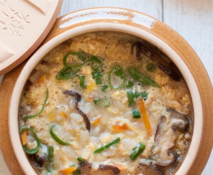 Zosui (Japanese Rice Soup - Ojiya)