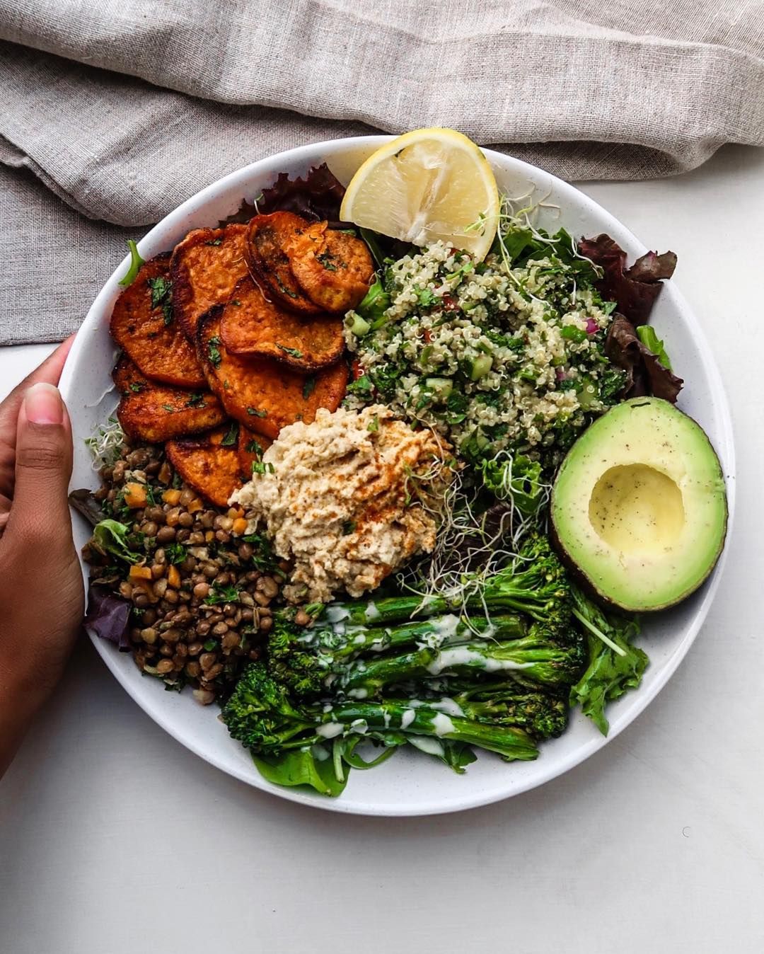 1 Week Healthy Meal Prep Grocery Shopping List (Perfect For Buddha Bowls) - Hello Bombshell!