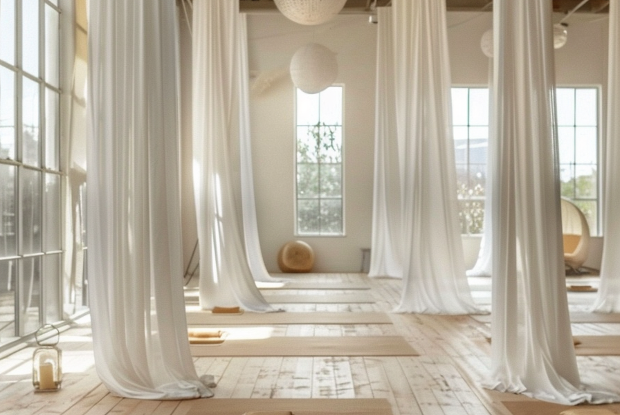 18 Boho Yoga Studio Designs - TastyInteriors