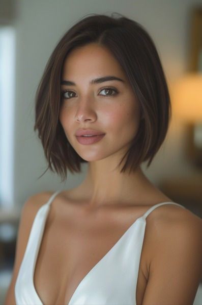 24 Classy Blunt Bobs with Side Part: Popular Choice in 2024!