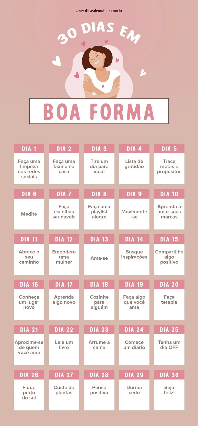 30 dias em boa forma: guia completo para uma vida melhor