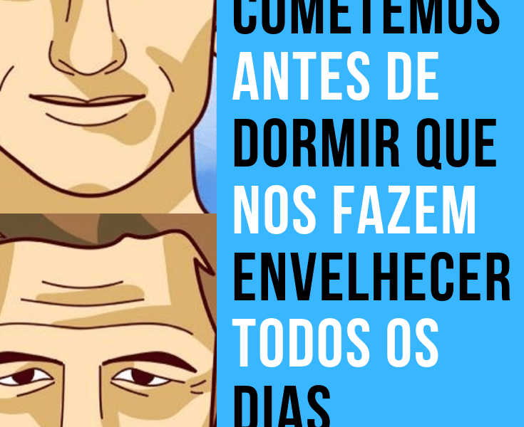 4 Erros que cometemos antes de dormir que nos fazem envelhecer todos os dias