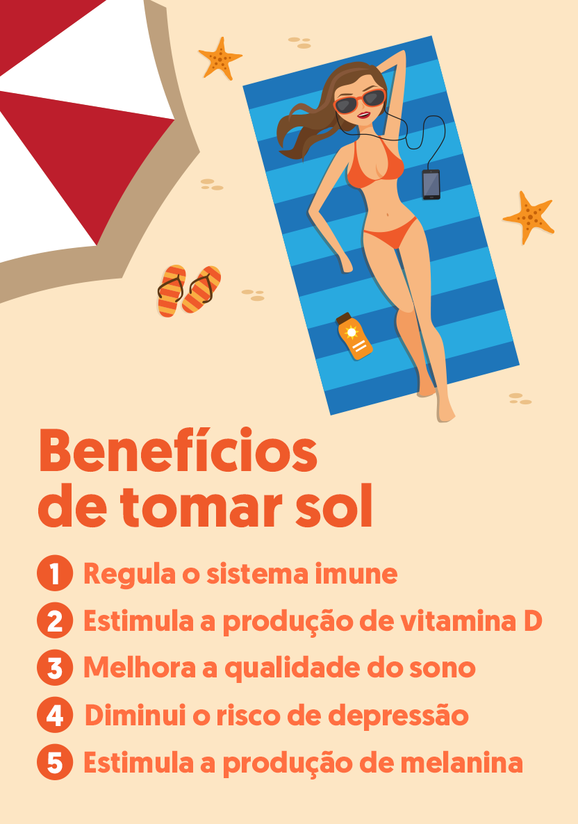 5 incríveis benefícios de tomar sol para a saúde