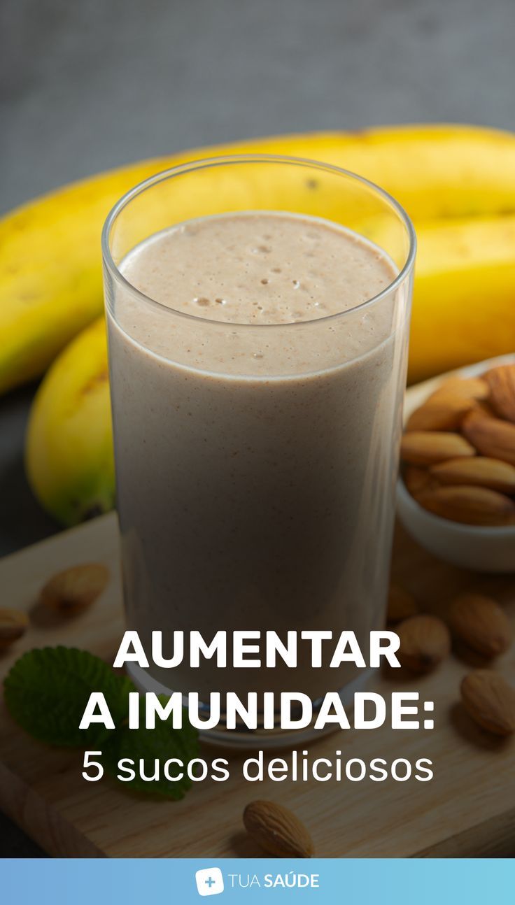 5 sucos deliciosos para aumentar a imunidade