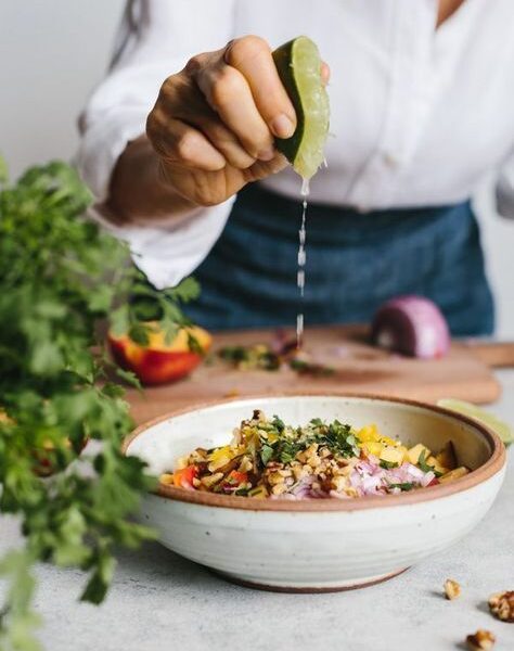 Action Shot Creative Food Photography