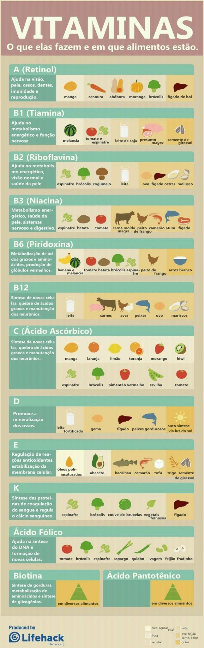 As Vitaminas e suas Funções Dicas de Saúde –
