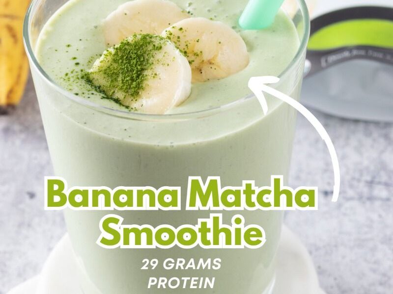 Banana Matcha Smoothie