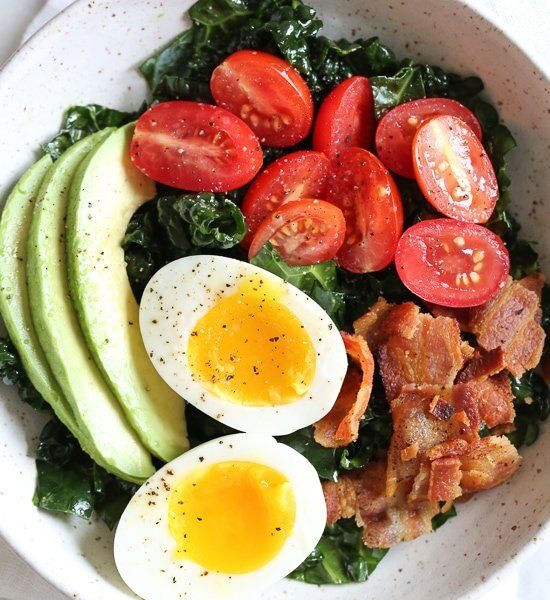 Breakfast BLT Salad