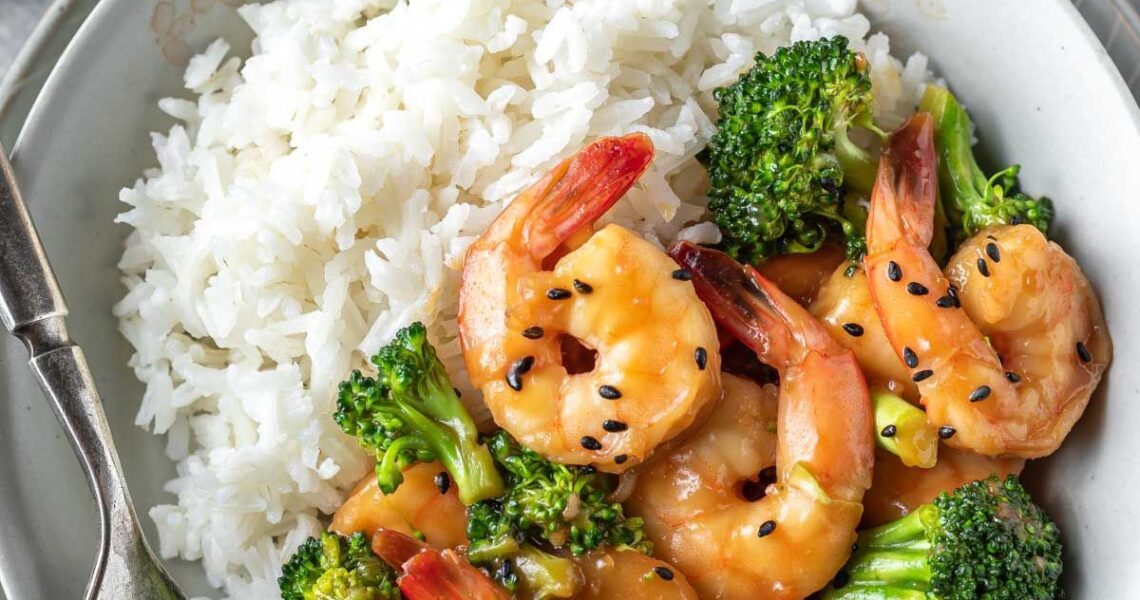 Chinese Shrimp and Broccoli