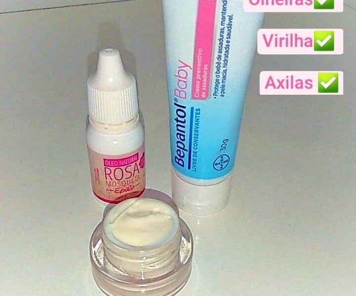 Creme para clarear manchinhas de acne, virilha, axilas, muito potente