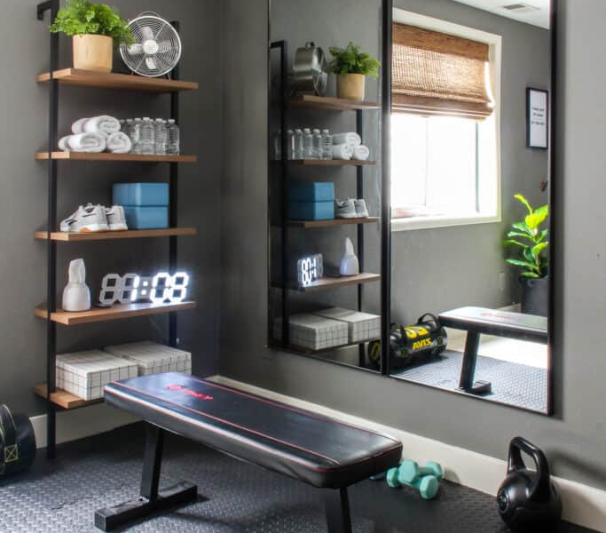 DIY Small Space Home Gym
