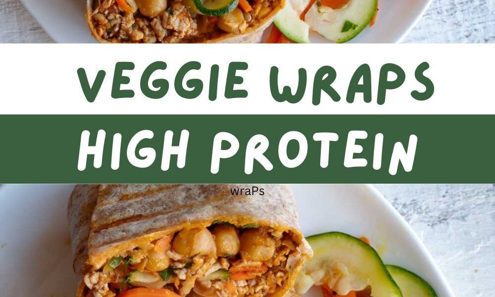 High-Protein Veggie Wrap