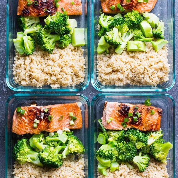 Honey Garlic Salmon - iFoodReal.com