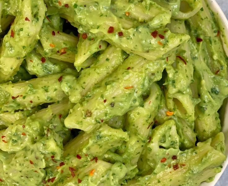 Instant Pot Creamy Avocado Pasta