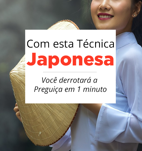 Método japonês para combater a preguiça: a regra do minuto