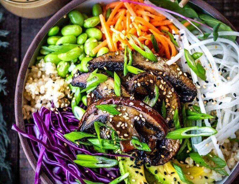 Miso Mushroom Bowl