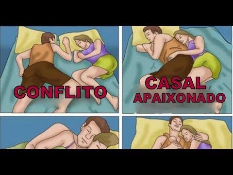 O que a posição de dormir revela sobre seu relacionamento